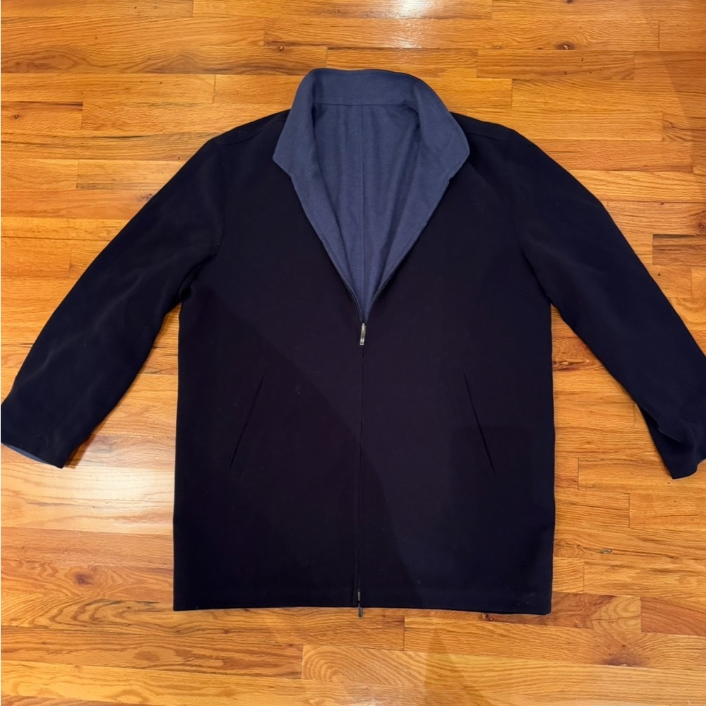 Ermenegildo Zegna Dark Blue Lightweight Jacket
